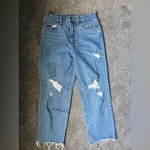 Universal Thread Distressed Blue Women's Jeans